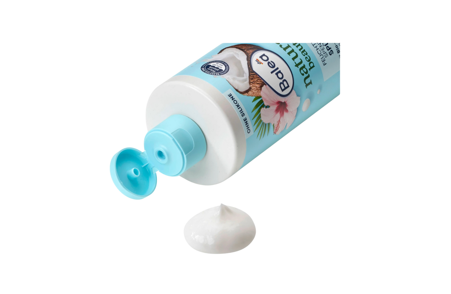 Après-shampooing extrait d'hibiscus biologique et lait de coco Balea