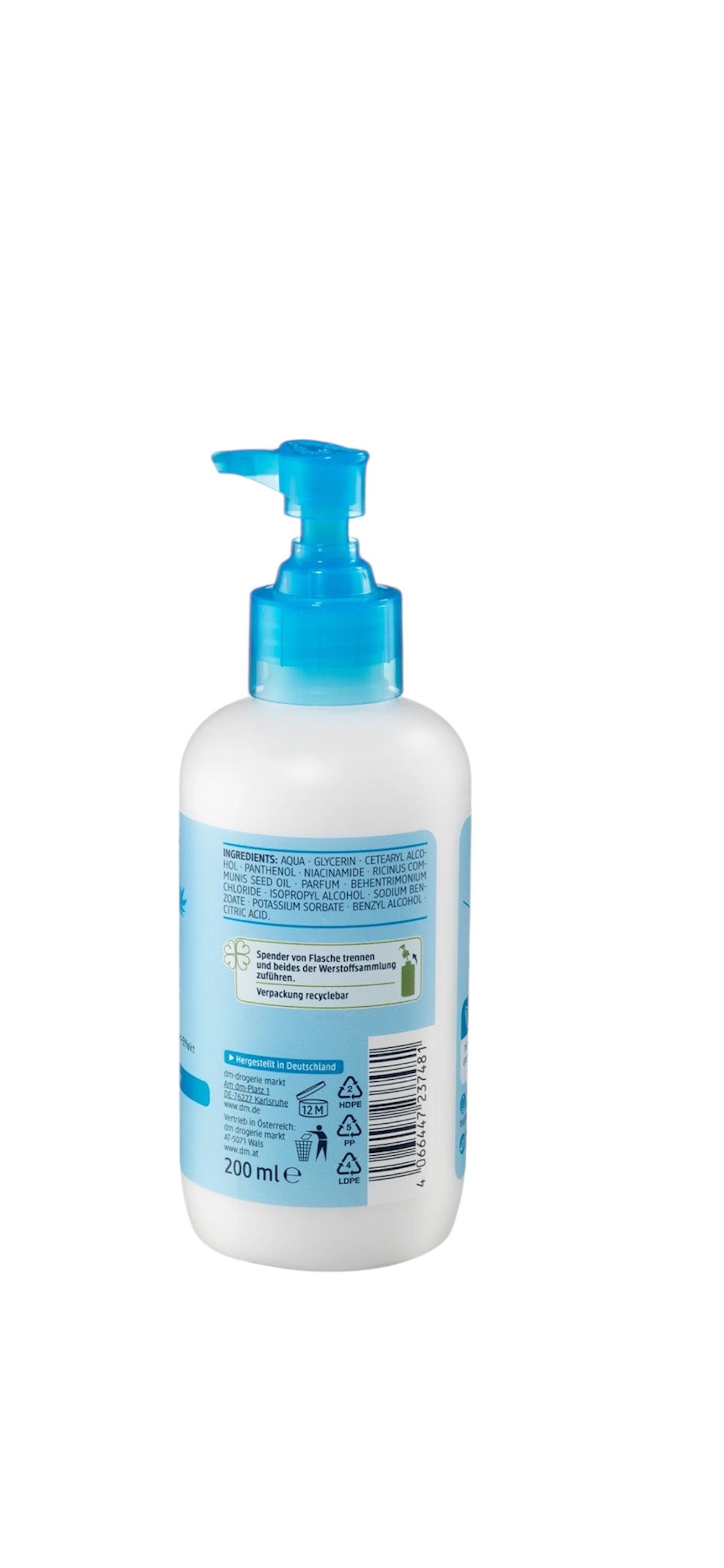 Lait pour cheveux hydratant, Balea