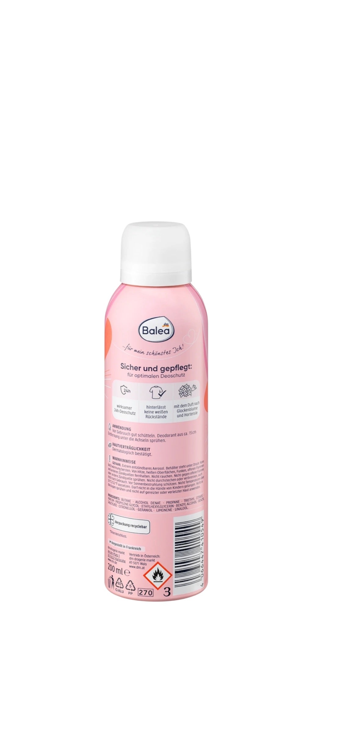 Deodorant Soft Flower, Balea