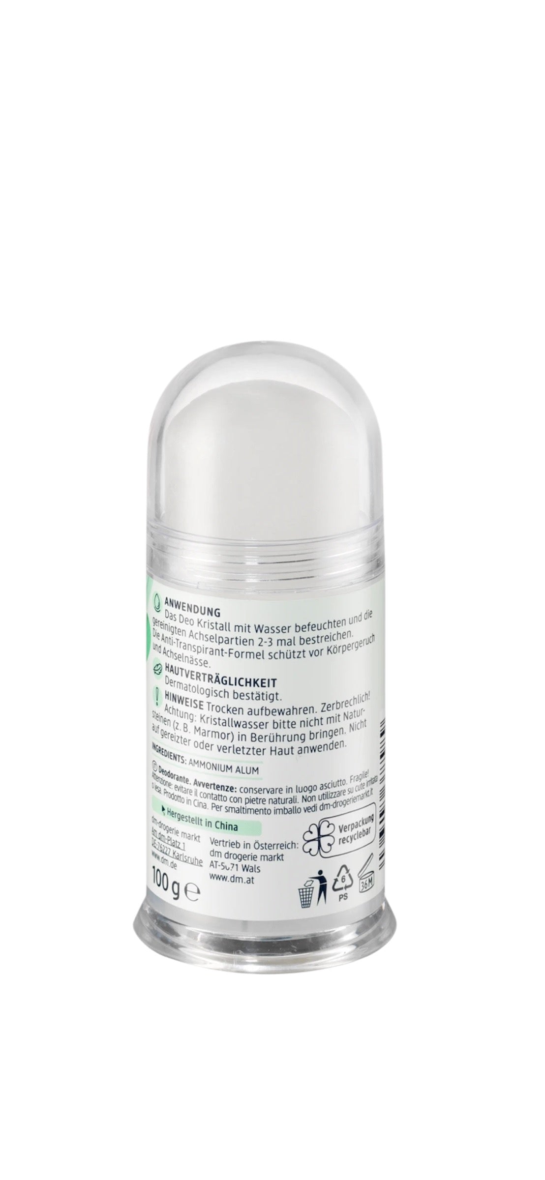Deodorant Stick Crystal Anti-transpirant