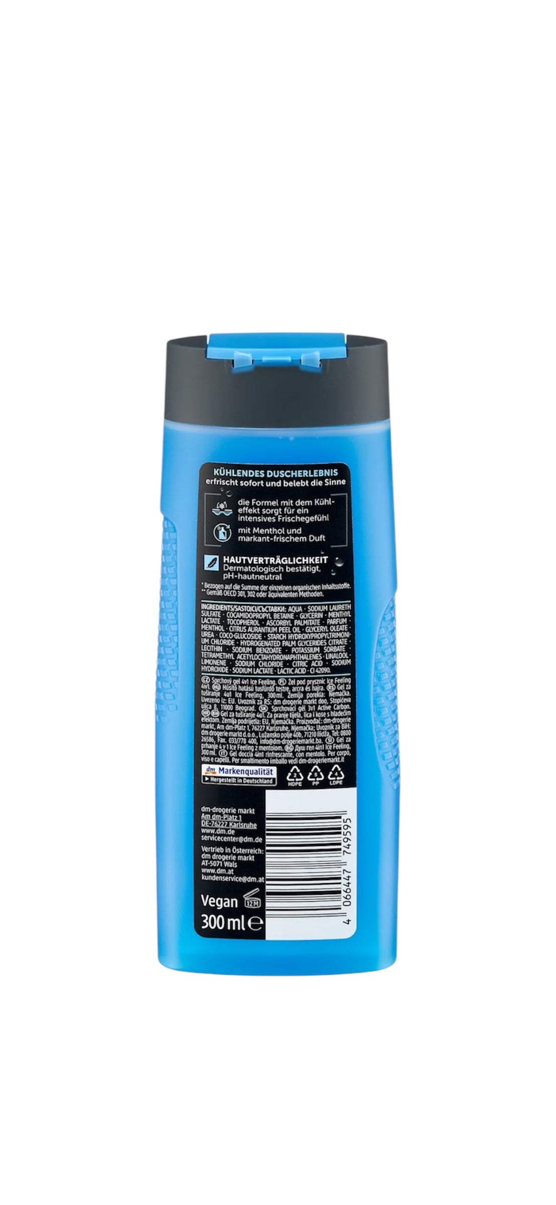 Gel Douche Ice Feeling 4in1 Balea Men