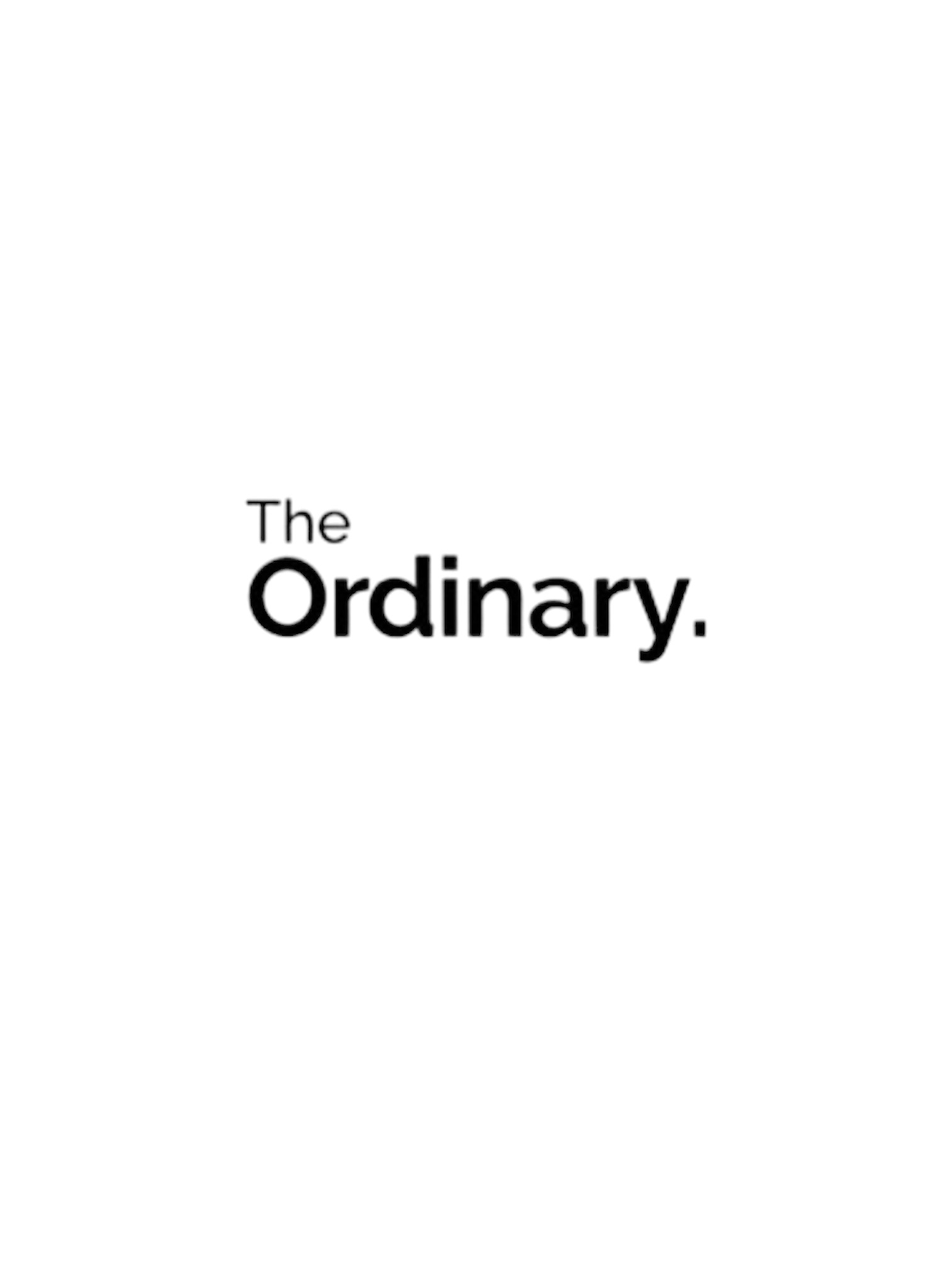 The Ordinary