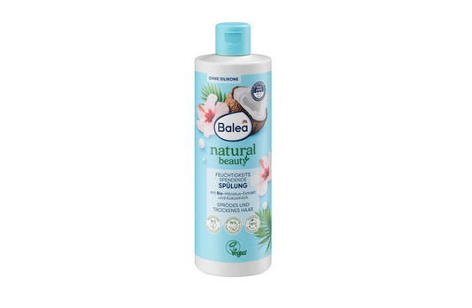 Après-shampooing extrait d'hibiscus biologique et lait de coco Balea