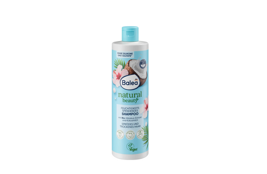 Shampooing à l'extrait d'hibiscus et au lait de coco