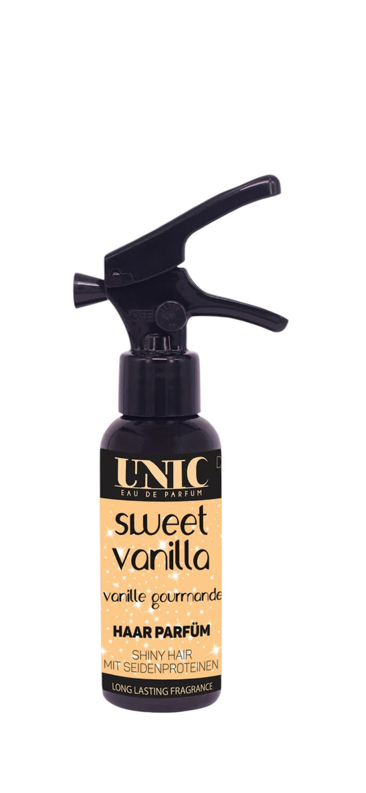 Parfum pour cheveux vanille douce