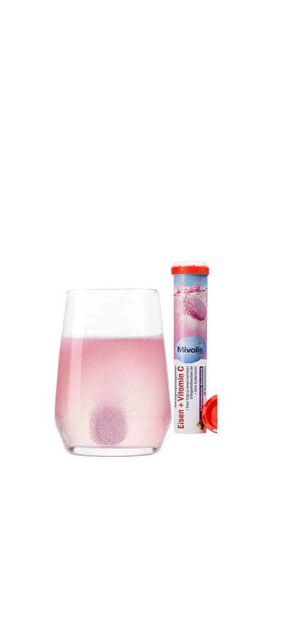 Comprimés effervescents Fer + Vitamine C
