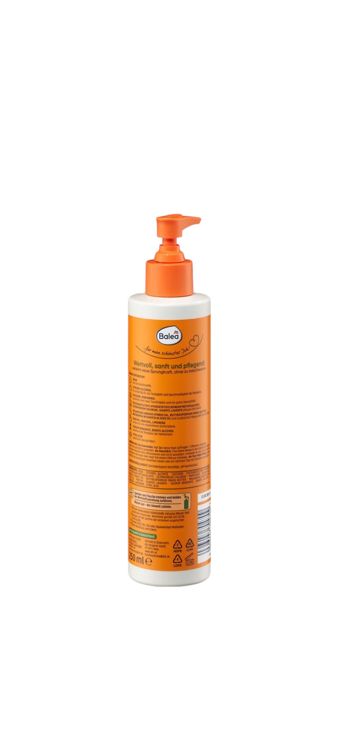 Masque pour cheveux bouclés 3 en 1 Balea